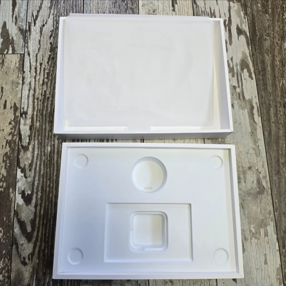 Sleek White Laptop box